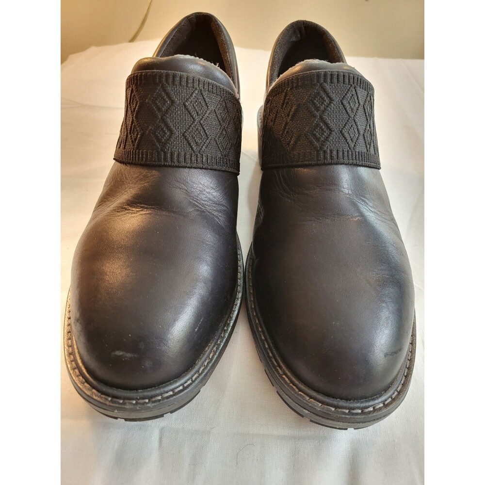 TIMBERLAND Professional Black Shoes Women's 8. Exc. Cond. Anti Fatigue,Steel Toe